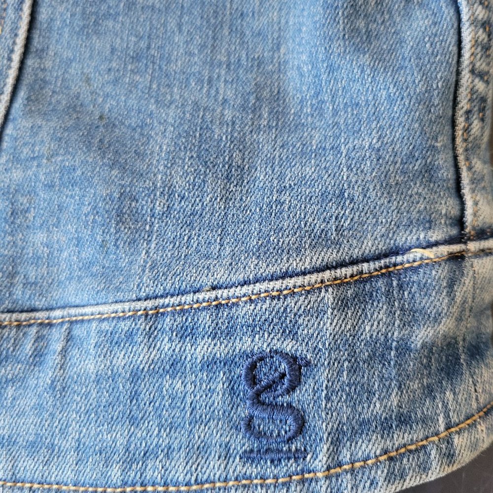 Women’s Jean Jacket. S, Gear for Sports. Day of the Dead vintage, unique.  EUC - Picture 5 of 8